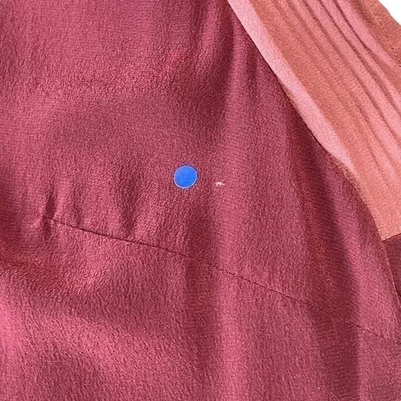 Euc Guess by Marciano 100% silk dress, plum/dusty rose colour, size Small. - Picture 12 of 12